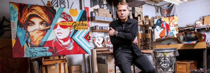 Shepard Fairey, un artiste street art mondialement célèbre