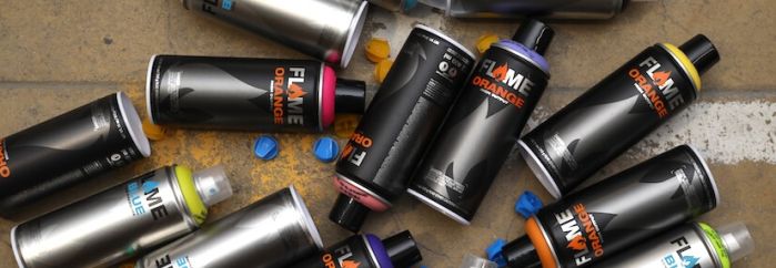 utilisez vos bombes de peinture en toute sécurité