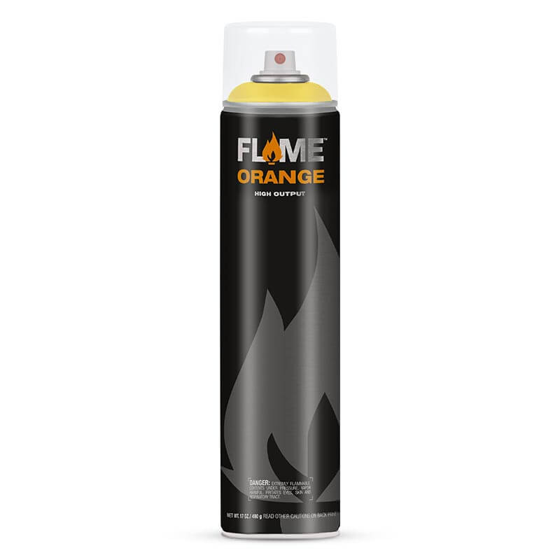 Bombe de peinture acrylique Flame Orange 600ml
