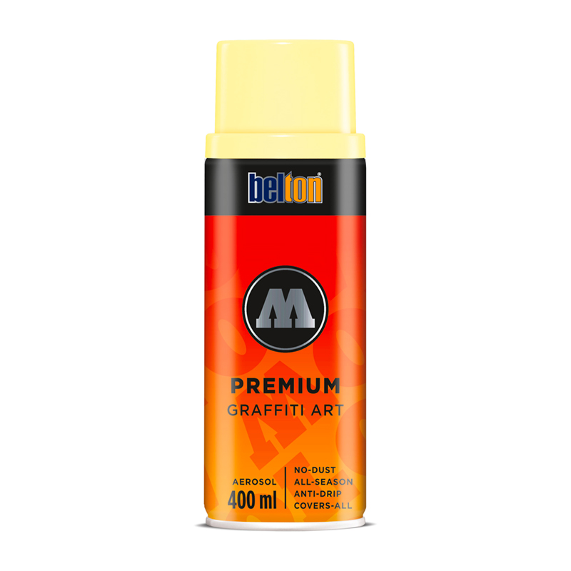 Bombe de peinture Molotow Premium #001 | Jaune jasmin