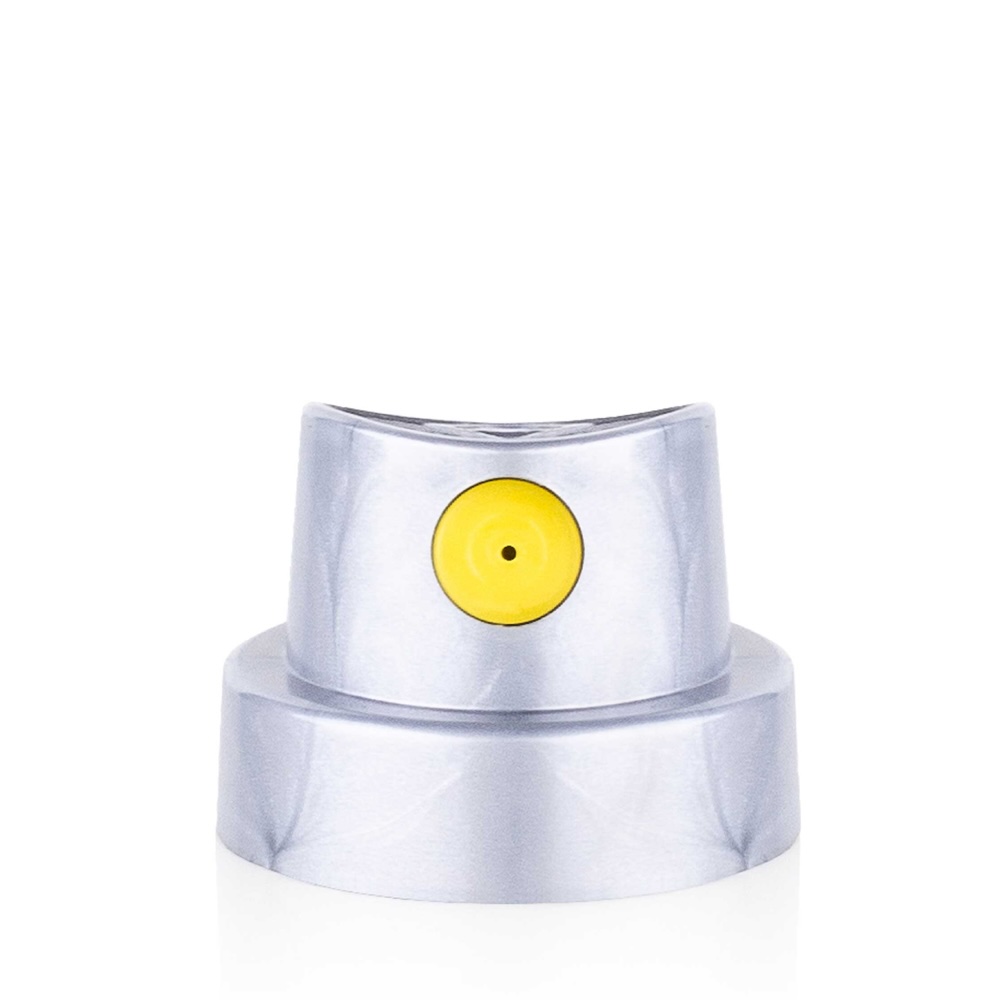Caps Large - Fat Cap Fuzzy Silver/Yellow