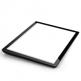 Tablette Lumineuse LED A4, Portable Tablette Dessin Lumineuse avec échelle,  Dessin de Caisson Lumineux Réglable en Luminosité Dessin Lumineuse Pad