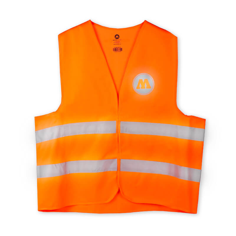 Gilet de sécurité Molotow High Vis orange fluo