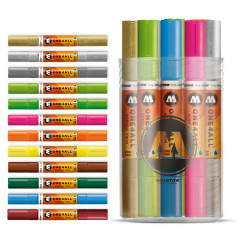 Graffiti Marqueur acrylique 3 en 1 Jumbo Paint Markers 15 mm Marqueur moyen  pour stylos acryliques et marqueurs permanents : : Loisirs  créatifs