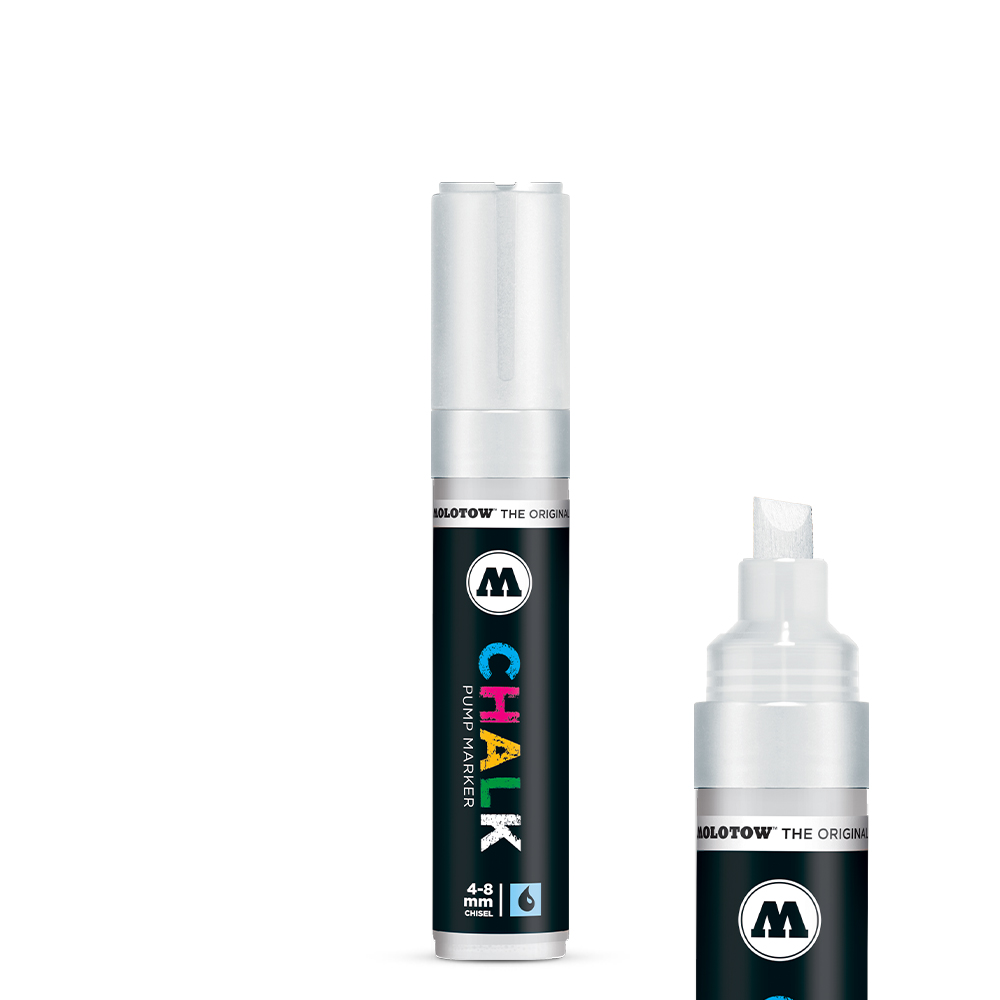 Feutre craie liquide effaçable Molotow Chalk 4-8mm