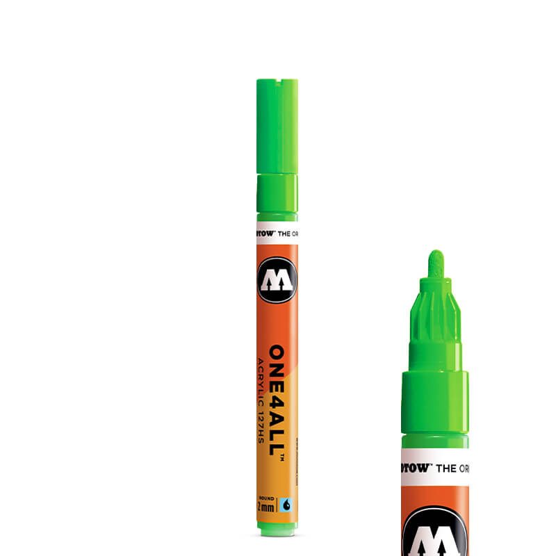 Feutre peinture fluorescente Molotow One4All 2mm | 127HS
