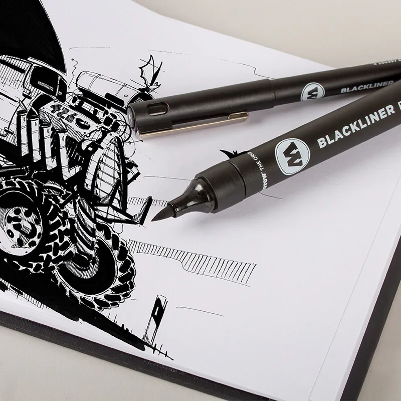 Blackbook Molotow Graffiti pour dessin - Format A5 paysage | Urban