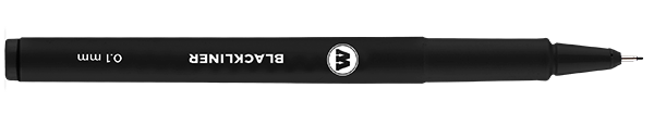 Feutre technique à pointe calibrée Molotow Blackliner-0,05 mm