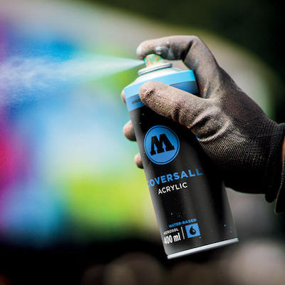 Bombe de peinture à base d'eau Coversall Waterbased