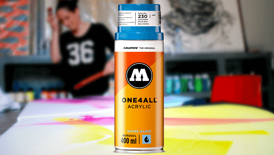 bombe de peinture Molotow One4All bombe de peinture Molotow One4All