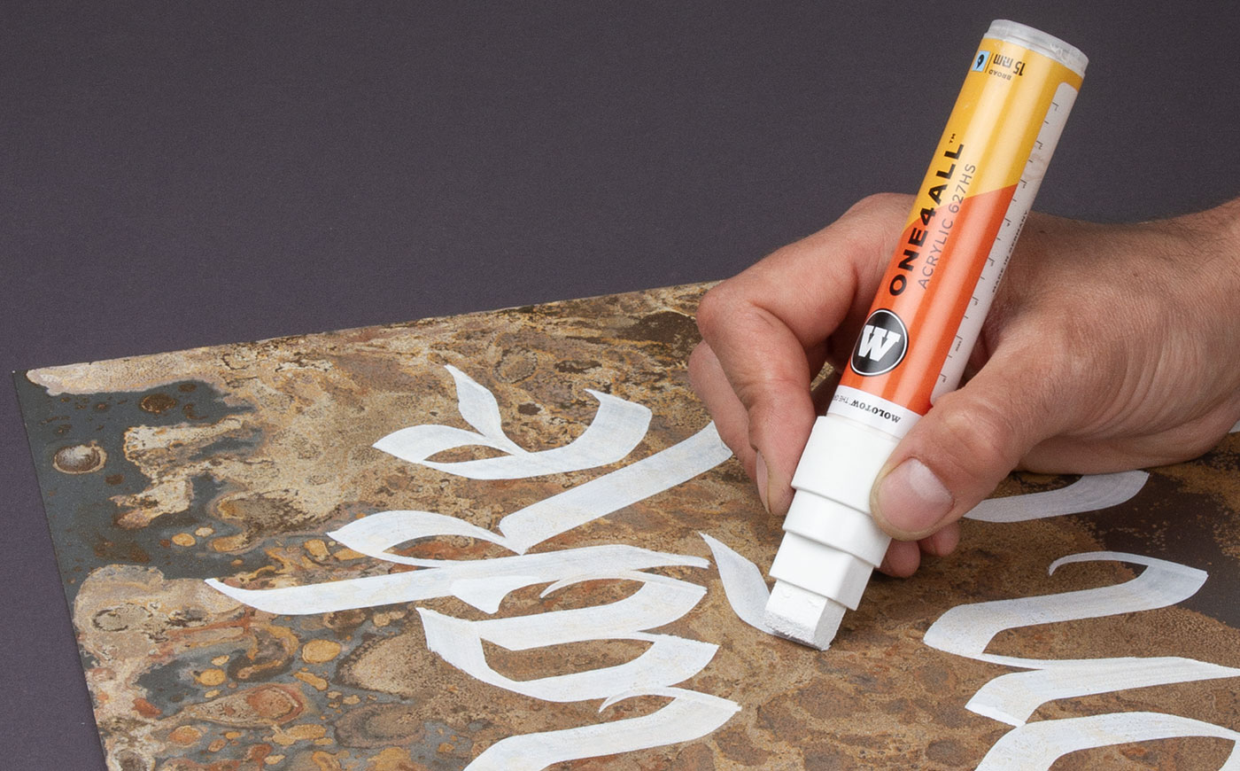 Les feutres acryliques One4all sont très couvrants