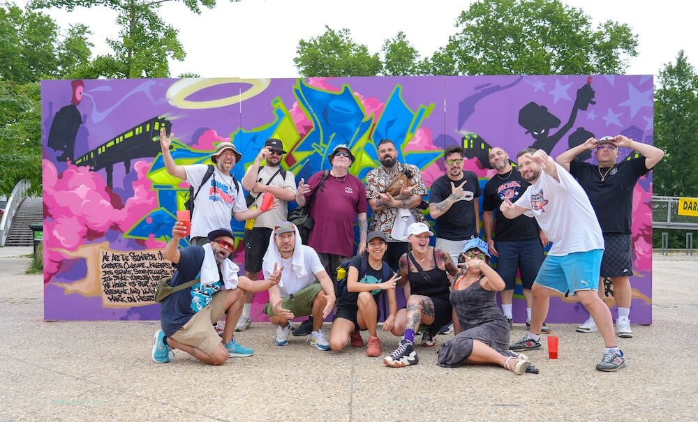 Les graffeurs présents à la Block Party Strasbourg 2025