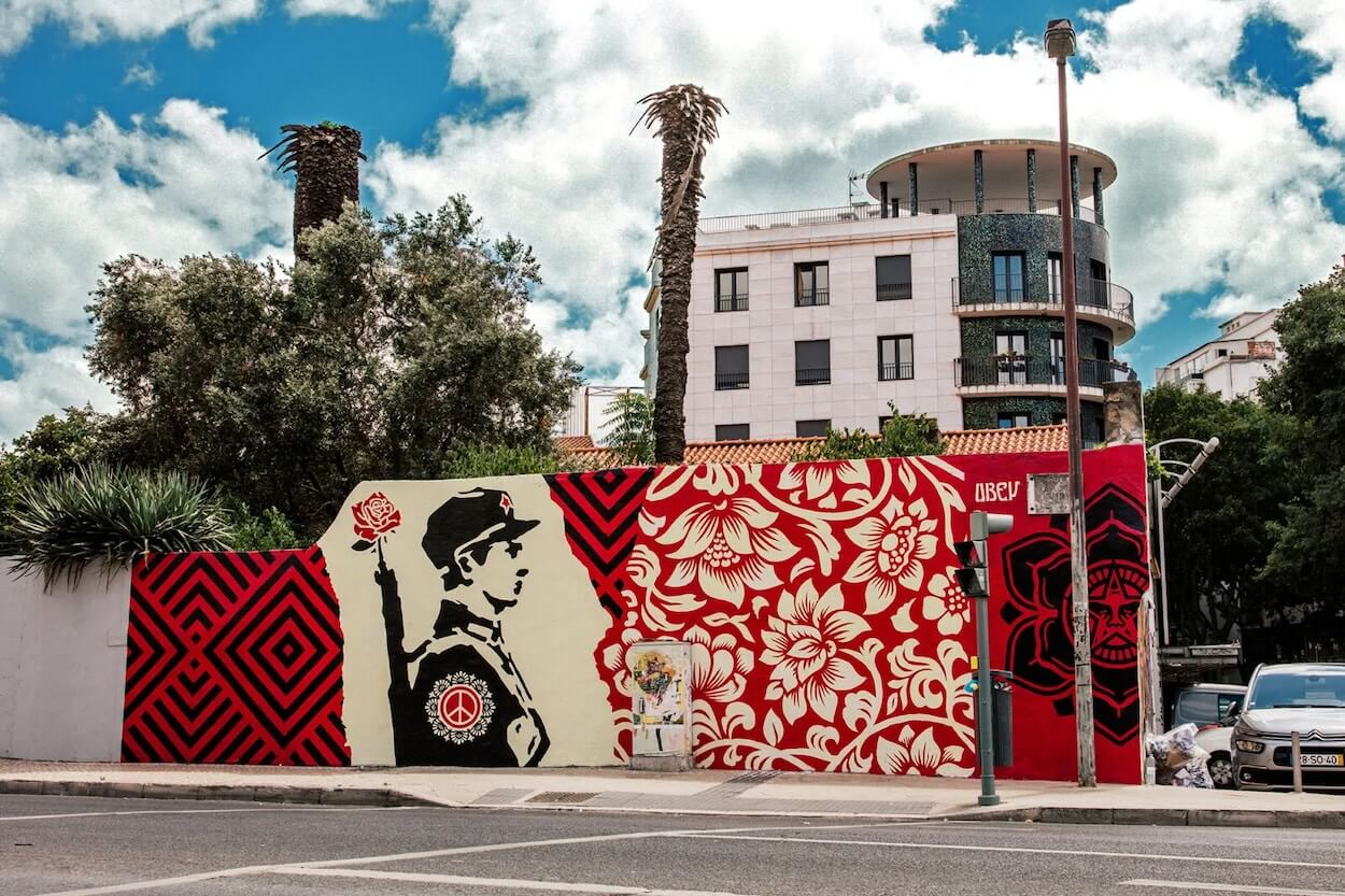 Œuvre de l'artiste Streer Art Obey
