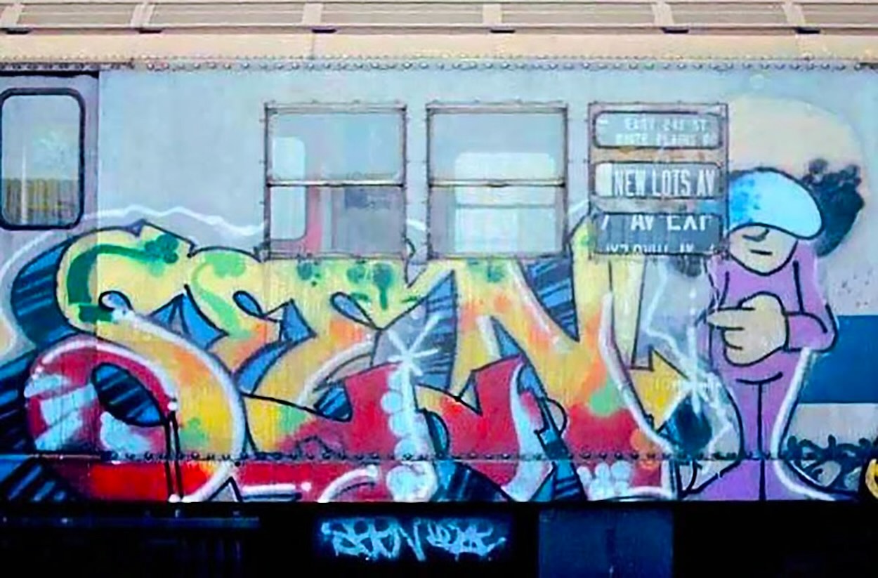 Le style de Seen a marqué la scène graffiti des années 1970