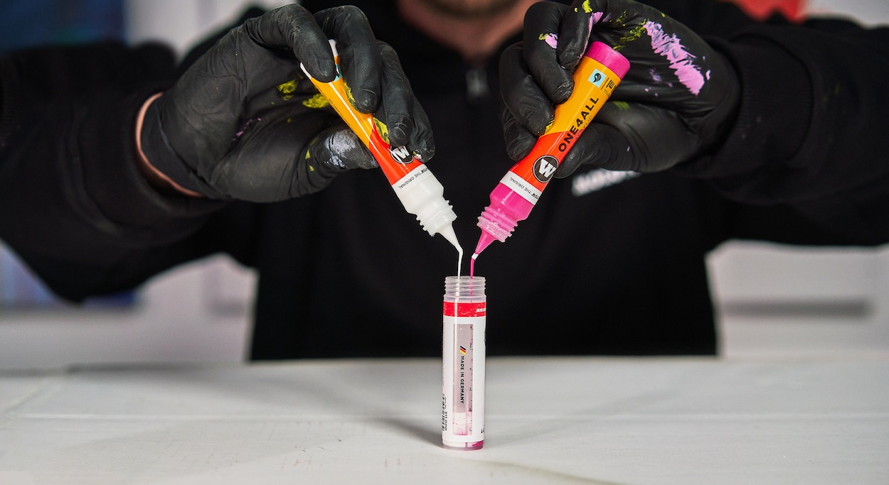 choisissez la bonne peinture pour recharger vos marqueurs