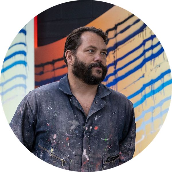 portrait du célèbre graffeur Revok
