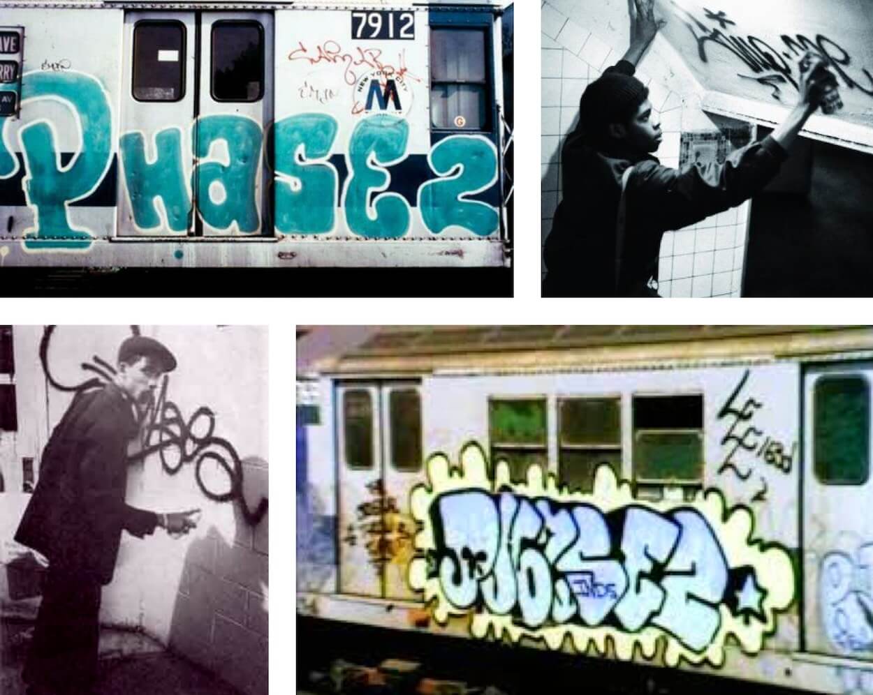 Phase 2 tags dans le metro