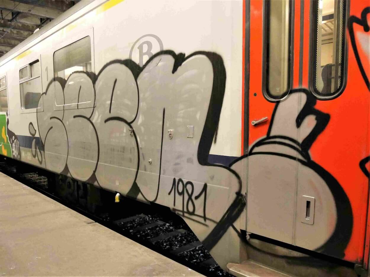 graffiti flop Seen metro 1981