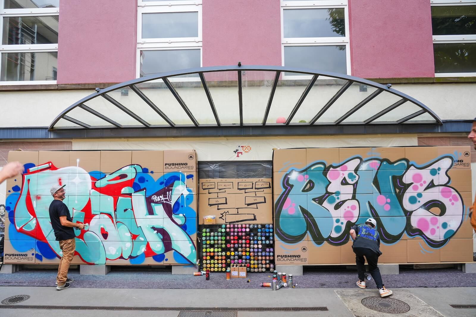 Echange de blaze - Rensone Vs Peash Graffiti fighters 2025