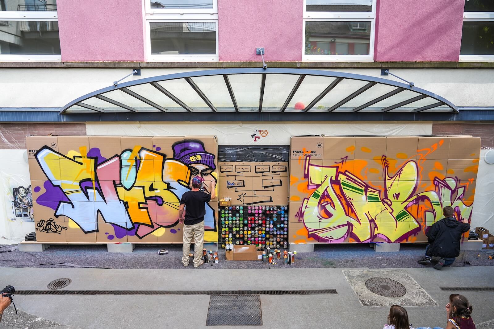 Echange de blaze - Qmrk Vs Wise Graffiti fighters 2025
