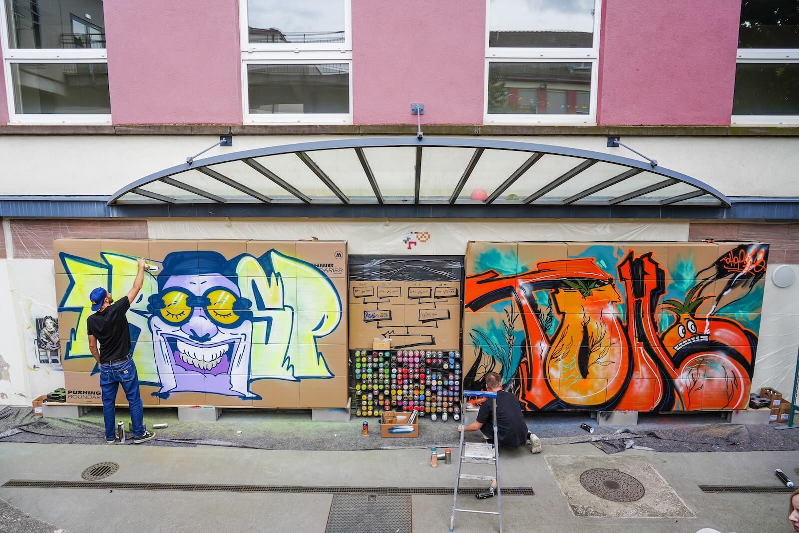 Echange de blaze - Toho Vs Pierre Reb Graffiti fighters 2025