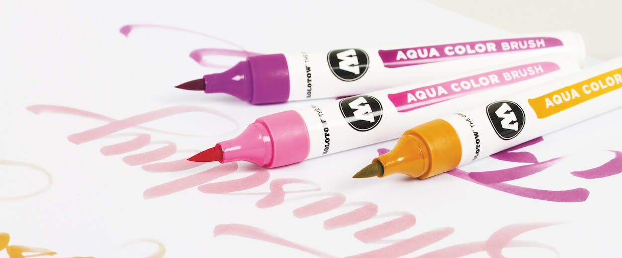 feutres à dessin Aqua Color Brush