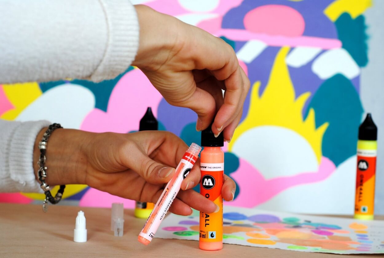 les feutres molotow sont facile à entretenir