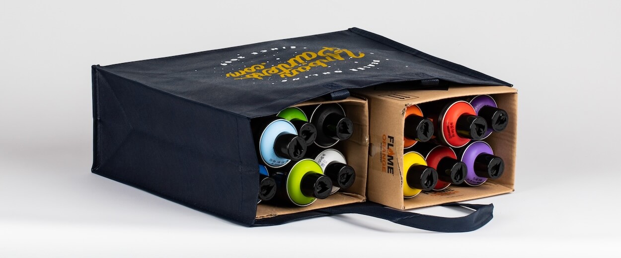 pack de bombes de peinture Flame Orange