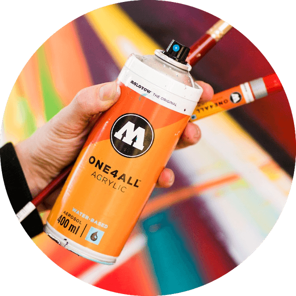 bombe de vernis anti UV molotow