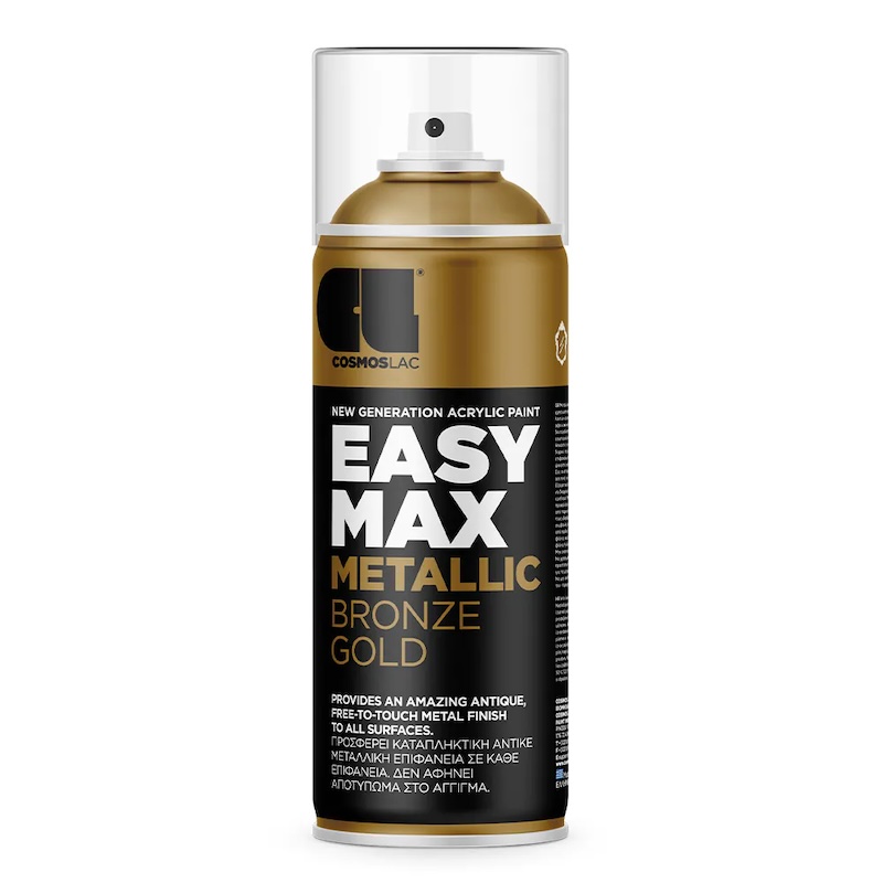 bombe de peinture métallisée Cosmos Easy Max metallic