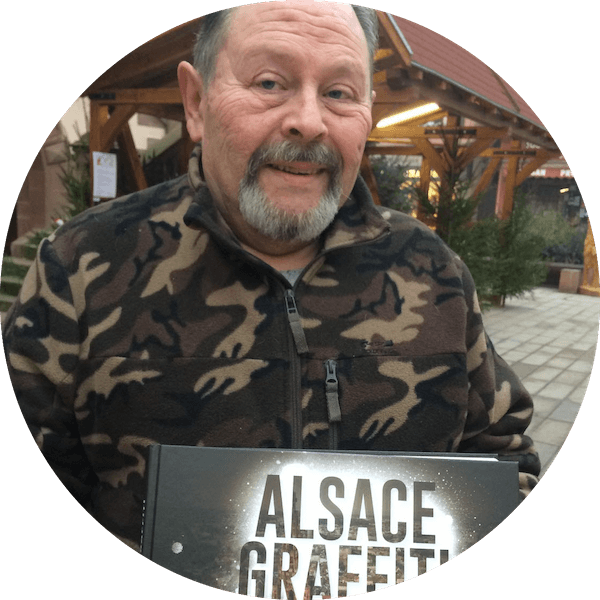 Raymond Schoch, auteur du livre Alsace Graffiti