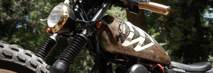 Image : Peindre une moto à la bombe avec Mister Walt