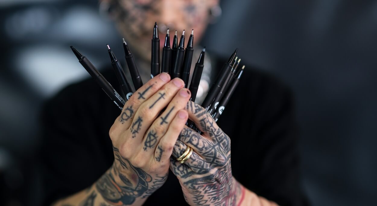 Feutre Molotow Blackliner pour Inktober