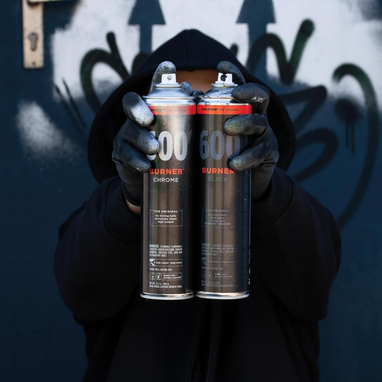 La meilleure bombe de peinture Chrome pour le graffiti : Molotow Burner