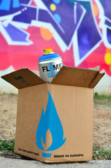Bombe de peinture Flame Blue