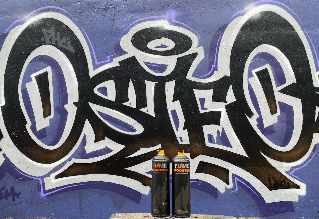 bombes de peinture graffiti Flame Booster ultra puissantes