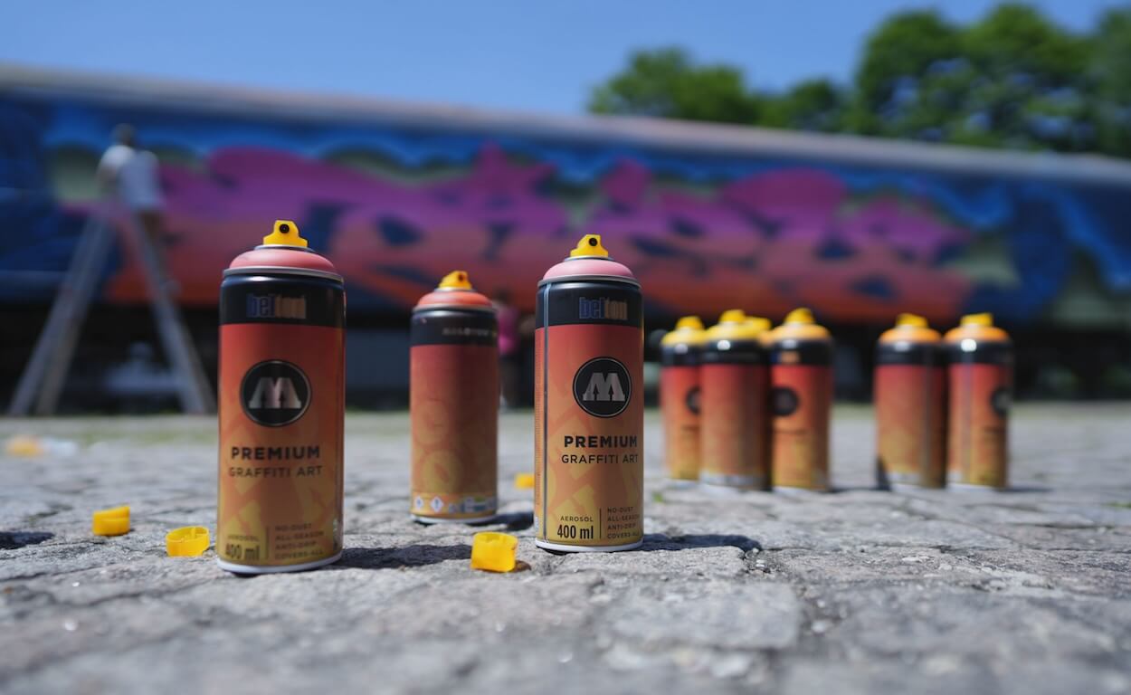 Bombes de peinture Belton Molotow Premium
