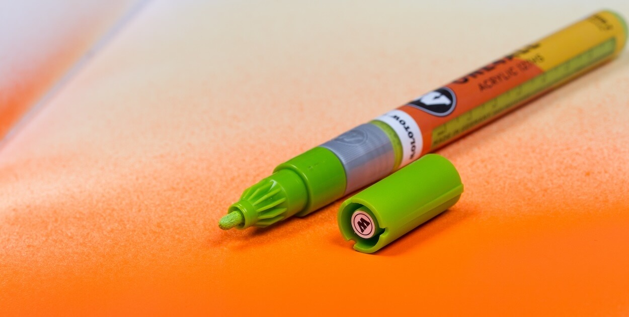 feutre acrylique Molotow One4All, pointe 2mm