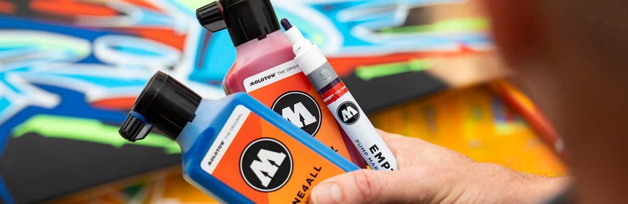 feutres et marqueurs rechargeables Molotow