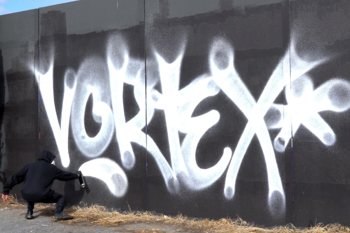 graffiti avec caps Vortex Halo